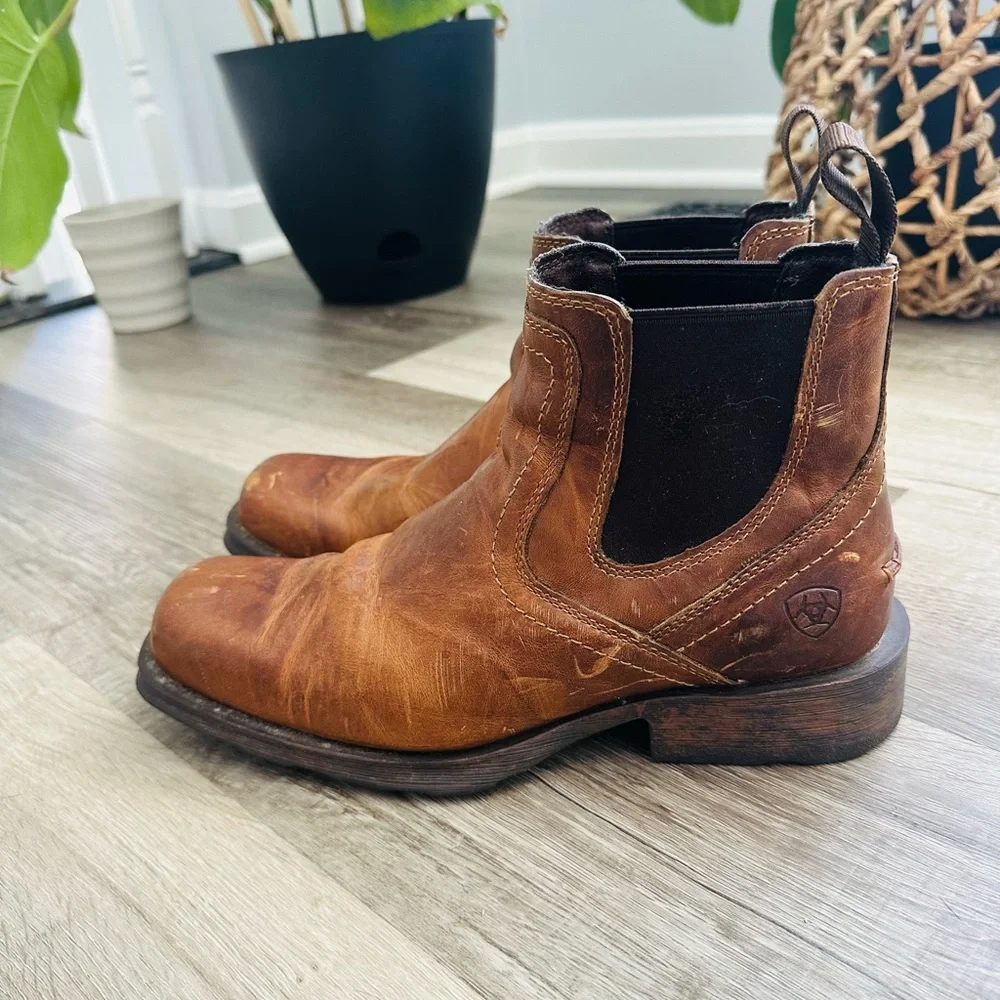 Ariat Men's Midtown Rambler Square Toe Chelsea Boots - Picture 5 of 10